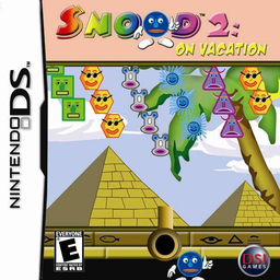 Snood 2: On Vacation box art for GameBoy Advance